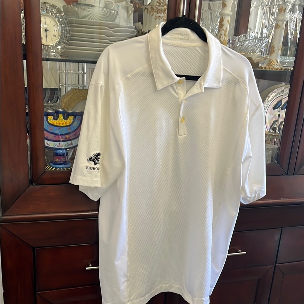 White Polo Shirt for Men! Eased never used
